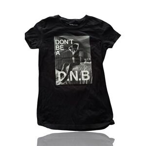 Ronda Rousey "Don't Be A D.N.B" Womens Graphic T-Shirt Black Size L